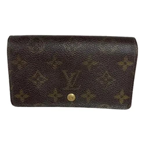 Pre-owned Leather Wallet - Louis Vuitton Vintage - Modalova