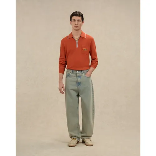 Polo Maille Drôle Patch - Drole de Monsieur - Modalova