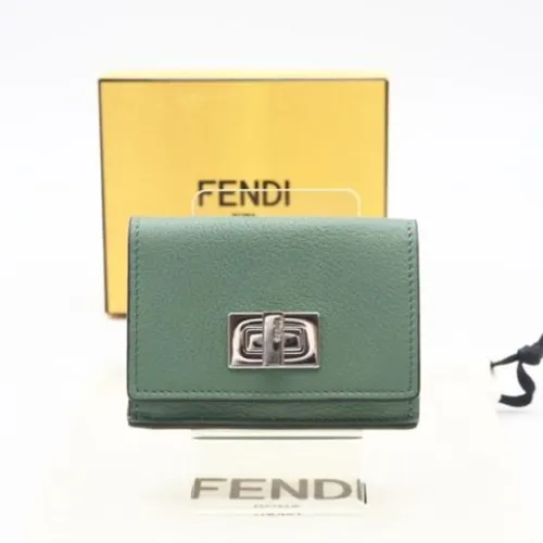 Pre-owned Vintage Tri-Fold Wallet - Fendi Vintage - Modalova