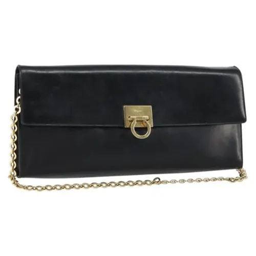 Pre-owned Leather Shoulder Bag - Salvatore Ferragamo Pre-owned - Modalova