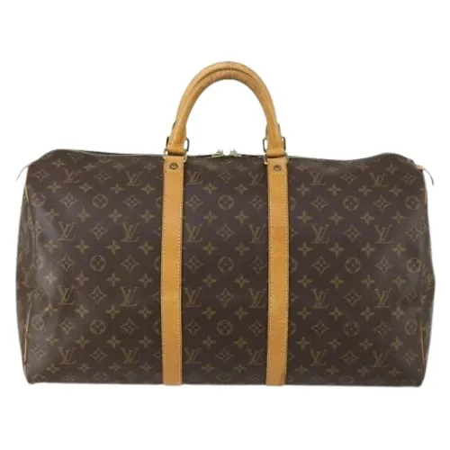 Pre-owned Canvas Weekend Bag - Louis Vuitton Vintage - Modalova