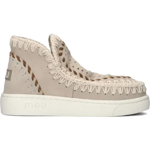 Eskimo Sneaker Beige Suede Low-Top - Mou - Modalova