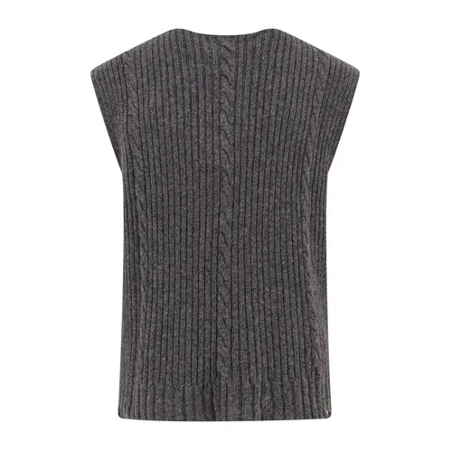 Grey Cable Knit Sweater - Enfants Riches Déprimés - Modalova