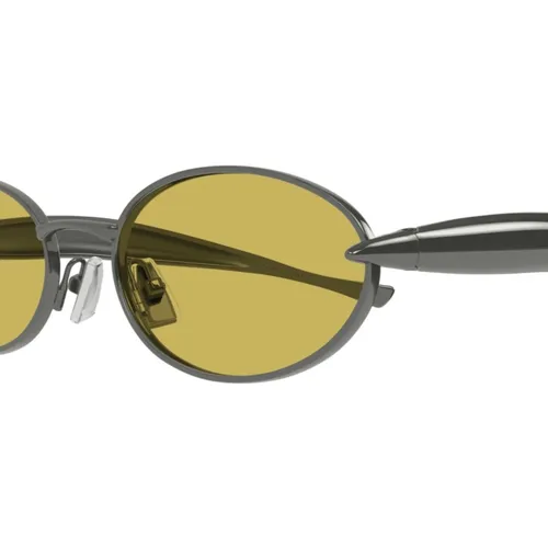 Oval Sunglasses - Bottega Veneta - Modalova