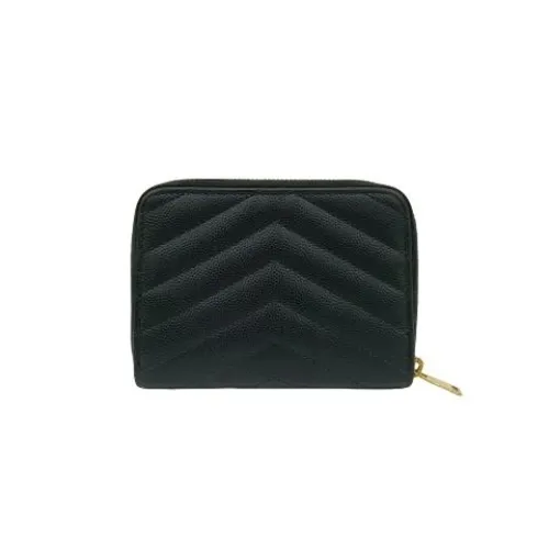 Pre-owned Leather Wallet - Saint Laurent Vintage - Modalova