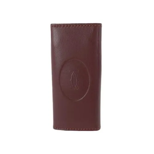 Pre-owned Leather Key-holder - Cartier Vintage - Modalova