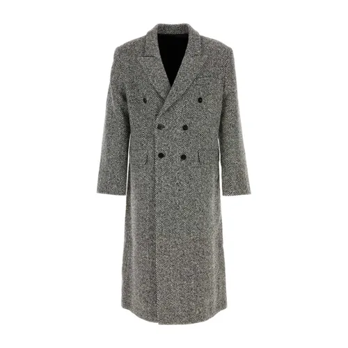 Embroidered Wool Coat - Ernest W. Baker - Modalova