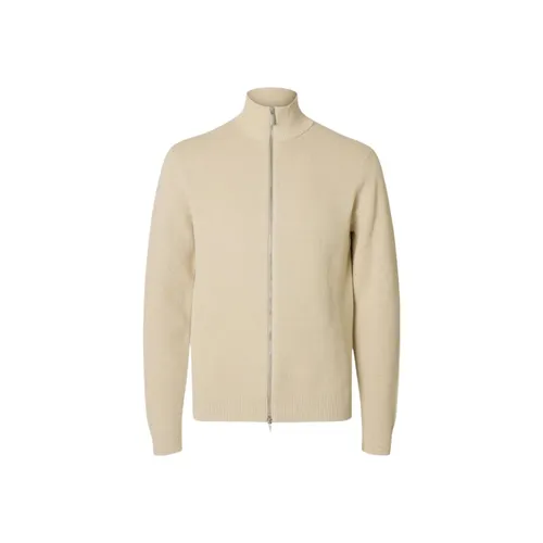 Ls Knit Structure Full Zip - Selected Homme - Modalova