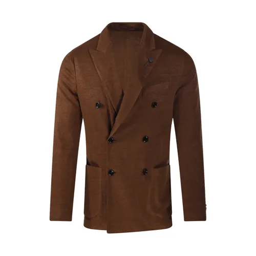 Double-breasted Blazer - Lardini - Modalova