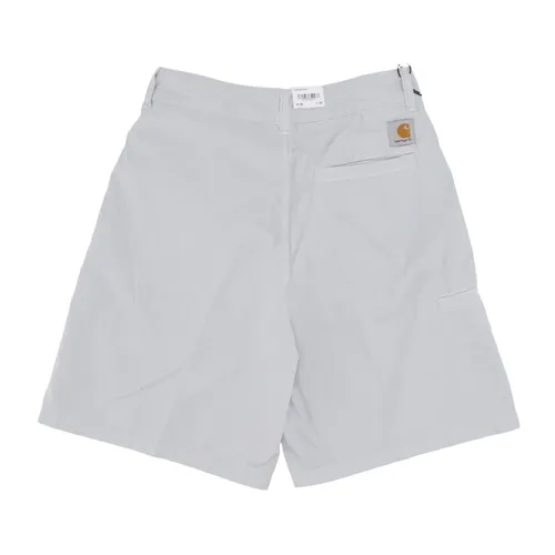 Silver Garment Dyed Short Pants - Carhartt Wip - Modalova