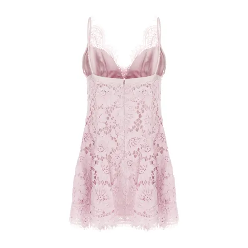 Floral Lace Mini Dress - Self Portrait - Modalova