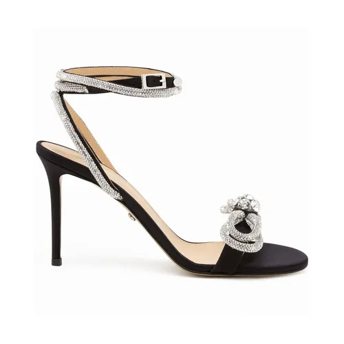 Black Strappy Sandals - Mach & Mach - Modalova