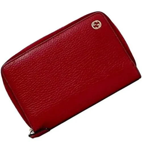Pre-owned Leather Wallet - Gucci Vintage - Modalova