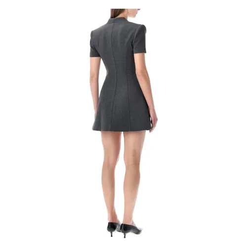 Mini Dress Wool Tailoring - Self Portrait - Modalova