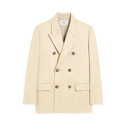 White Jackets for Stylish Look - Ami Paris - Modalova