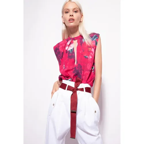 Stylish Blouse with Unique Design - Pinko - Modalova