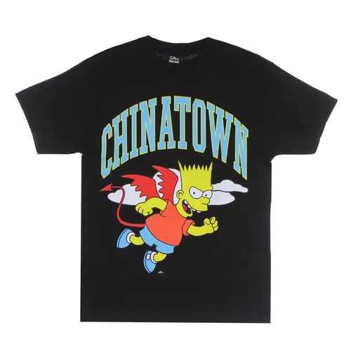 Devil Arc Tee the Simpsons Black - Market - Modalova