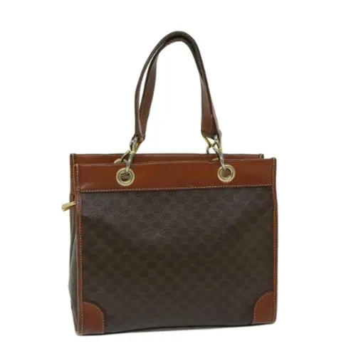 Pre-owned Vintage Macadam Canvas Shoulder Bag - Celine Vintage - Modalova