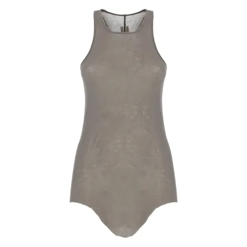 Temple Basic Rib Tank - Rick Owens - Modalova