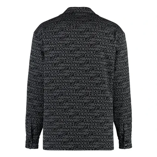 Cotton Overshirt - Dolce & Gabbana - Modalova