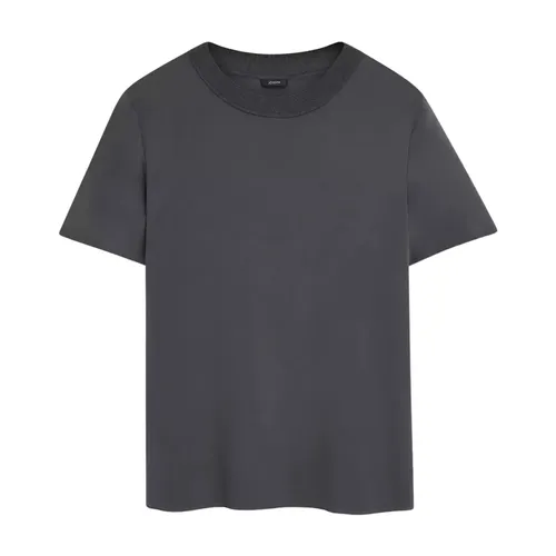 Silk Oversized Graphite T-shirt - Joseph - Modalova