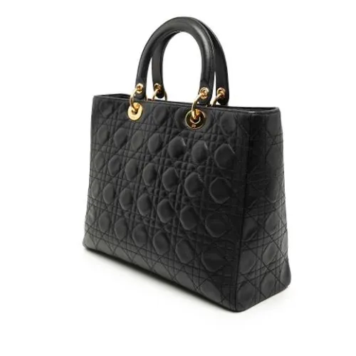 Pre-owned Leather Handbag - Dior Vintage - Modalova