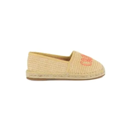 Logo Embroidered Espadrille - Chloé - Modalova