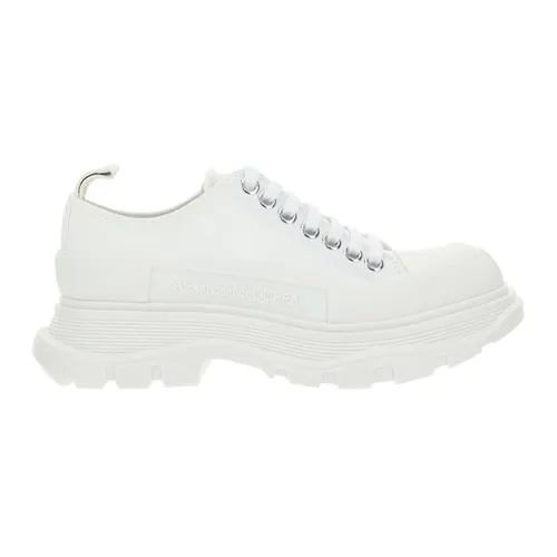 Canvas Tread Slick Sneakers - Alexander McQueen - Modalova