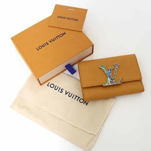 Pre-owned Leather Wallet - Louis Vuitton Vintage - Modalova