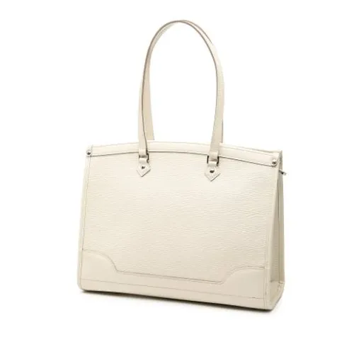 Pre-owned Vintage Leather Tote Bag - Louis Vuitton Vintage - Modalova