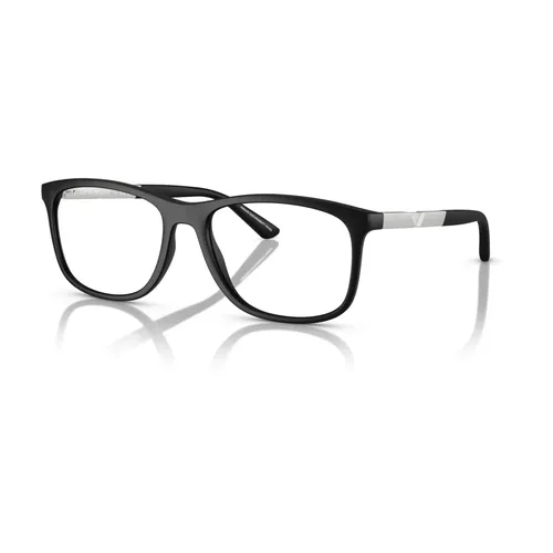 Matte Black Eyewear Frames EA 3247 - Emporio Armani - Modalova