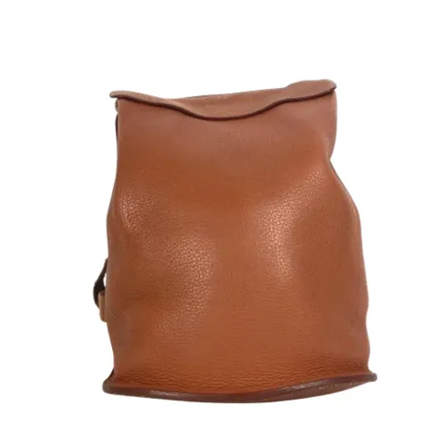 Pre-owned Leather backpacks - Hermès Vintage - Modalova
