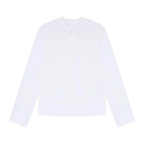 Cotton Poplin Shirt - Emporio Armani - Modalova