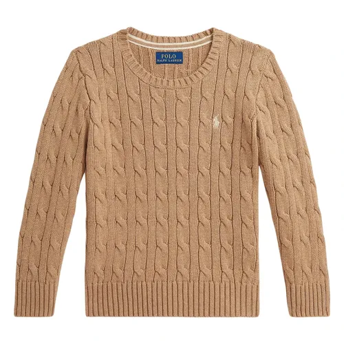 Cable-Knit Cotton Jumper - Ralph Lauren - Modalova