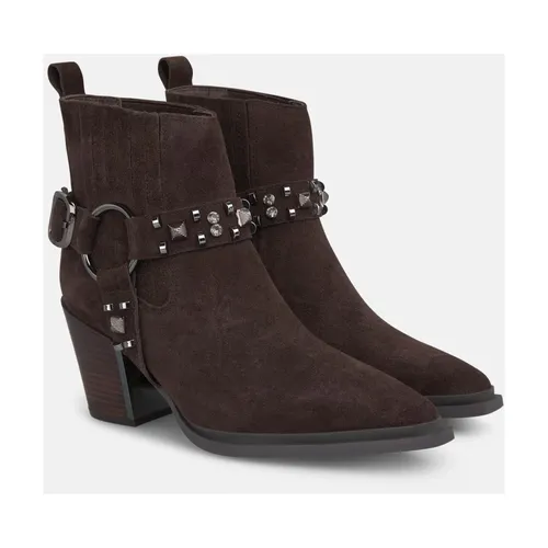 Studded Ankle Boot - Alma EN Pena - Modalova