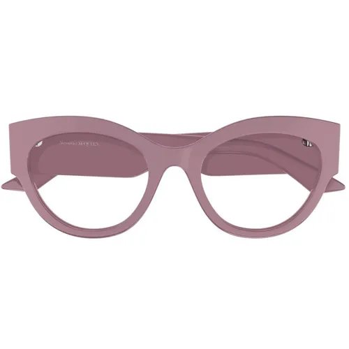 Pink Sunglasses Frames - Alexander McQueen - Modalova