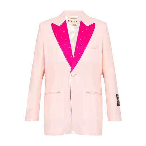 Wool Blazer - Marni - Modalova