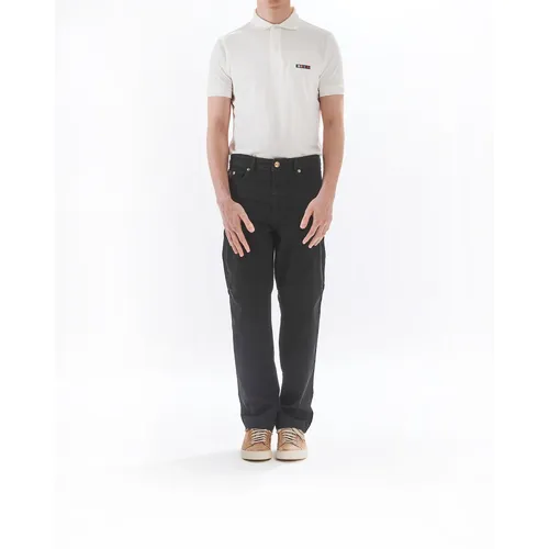 Placket Trousers - Versace Jeans Couture - Modalova