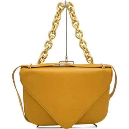 Pre-owned Leather Shoulder Bag - Bottega Veneta Vintage - Modalova
