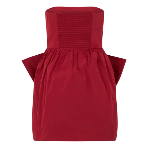 Bow-Detail Mini Dress - RED Valentino - Modalova
