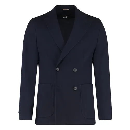 Double-breasted Wool Jacket - Hugo - Modalova