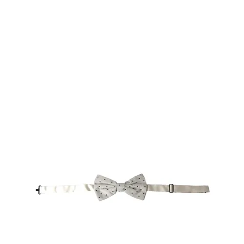 Polka Dot Polyester Bow Tie - Dolce & Gabbana - Modalova