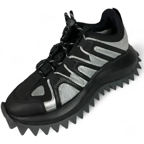 Silver-Black Damen Sneaker Trendy Style - Vic Matié - Modalova