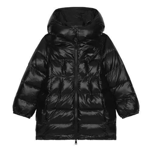Stylish Winter Jacket in Black - Dolce & Gabbana - Modalova