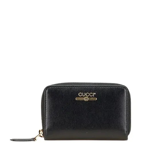 Pre-owned Leather wallets - Gucci Vintage - Modalova