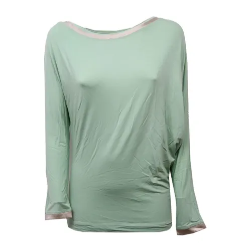Green Wo Knit Top - Fabiana Filippi - Modalova