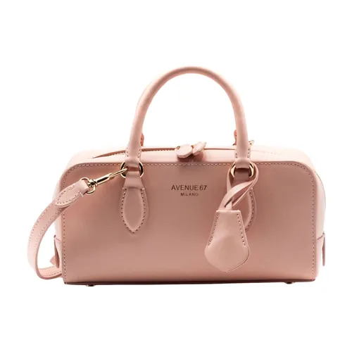 Mini Borsa Rigida in Pelle - AVENUE 67 - Modalova