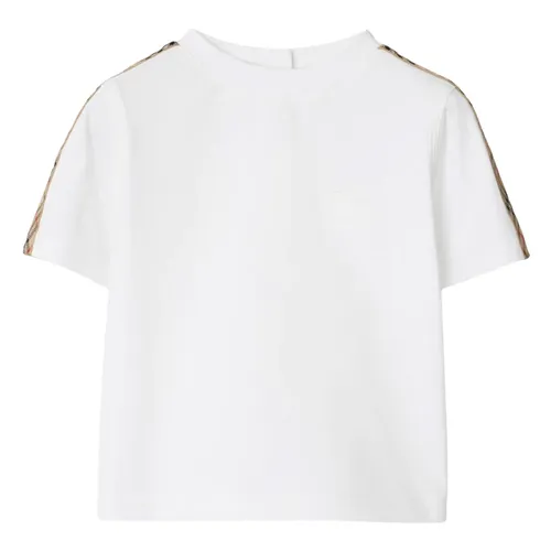 Cedar Check Tape T-Shirt - Burberry - Modalova