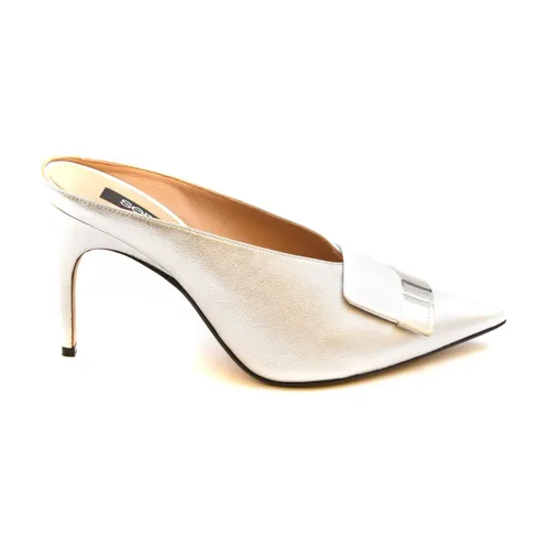 Low-Cut Leather Pumps - Sergio Rossi - Modalova