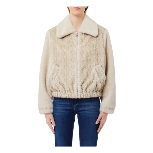Synthetic Coat for Stylish Look - Liu Jo - Modalova